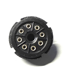 1 pcs bakelite 8 pin – octal tube base power plug