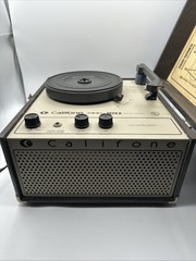 Califone 1420K Portable Record Player Turntable Vintage Tested And Working USA