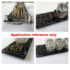 100pcs For Nixie/VFD Tube Socket Pins 1mm Gold Plated IN-12 IN-18 QS30-1 QS27-1