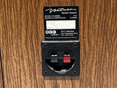 BIC AMERICA VENTURI MODEL V52 2-WAY BOOKSHELF SPEAKERS VINTAGE