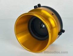 Aluminum NAB Hub Adapter Gold Single Unit for Reel-to-Reel Deck –1-Year Warranty