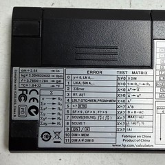 hewlett packard hp 15C+ Vintage calculator VERY RARE PROTOTYPE