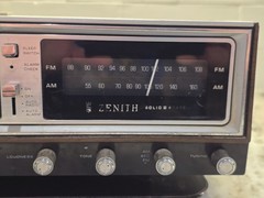 ZENITH H472W VINTAGE CIRCLE OF SOUND AM/FM ELECTRONIC CLOCK RADIO Working Tested