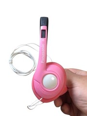 Panasonic Classic Vintage stereo Headphones comfort fit -3.5mm jack -PINK