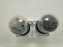 GE 6SN7GTB “GLOW DOME” Side Getter Copper Posts – PLATINUM MATCHED on AT1000