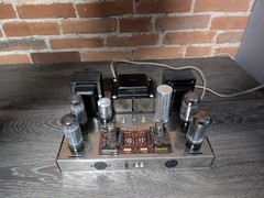 Dynaco ST-70 Dynakit Stereo 70 Tube Amplifier with Cage Vintage