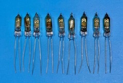 2 PCS IN-3 / TINY SMALL NEON BULB / NIXIE CLOCK INDICATOR / SHIPS FROMUSA