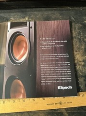 Klipsch Reference II Speakers Original Audio Brochure 2010 12 pg, Specs, Info