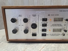 ADVENT Model 100 Dolby Noise Reduction Unit VINTAGE w/ Wood Cabinet