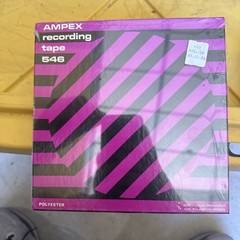 Ampex Reel to Reel Recording Tape 7″ Reel 10mil 1800 ft Mylar by Dupont Sealed