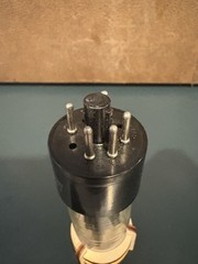 GE 5Y3GT VACUUM TUBE BLACK Box PLATE Bottom DGetter ANOS HICKOK TESTED £