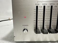 Realistic 31-2000A 10-Band Wide Range Stereo Frequency Equalizer ~ Broken Knobs