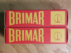 Pair of Brimar UK 12AT7 ECC81 NOS NIB Black Plate Vacuum Tubes