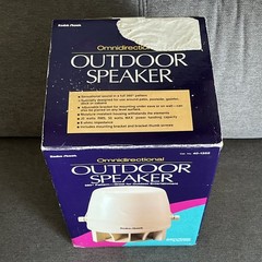 Radio Shack Omnidirectional Speaker Outdoor/Indoor 40-1352 1996 Patio Shed New