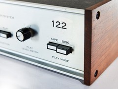 DBX MODEL DBXII 122 ORIGINAL 1970’s WORKS TESTED Silver Face Wood Case Vintage