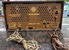 Vintage! Telefunken Jubilate 105 Tube Yable Radio 50’s/60’s Germany/Italy