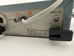 Vintage MultiDyne TS-1 TV Channel Test Set NTSC Color Bar Tone Generator
