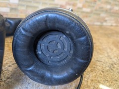Vintage Sound Dynamic MD-2STV Chrome Headphones WORKING great sound! Japan 70’s