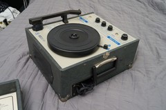 Vintage Califone #1455K Portable Record Player Tested Works Great!!