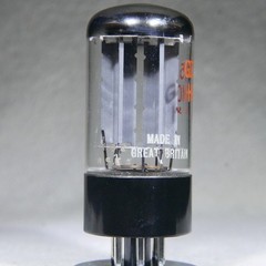 Mullard (HAMMOND Label) GZ34/5AR4 OO-Getter Rectifier UK f32 B5E4 4 Notch Strong