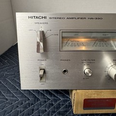 HITACHI HA-330 INTEGRATED AMPLIFIER – SERVICED – CLEANED – TESTED