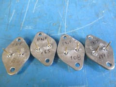 Motorola SJ2501 Lot of Four Transistors