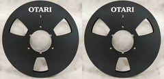 One Pair 10.5” silver OTARI Tape reel High Quality Aluminum Take Up Reel