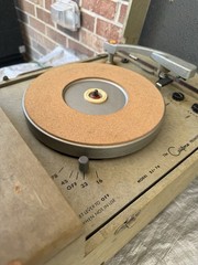 🍊Vintage 1960s Califone Portable Classroom Record Player | Model 5J-7A WORKS!