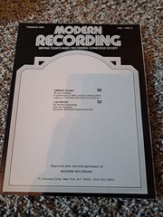 Original Vintage 1976 Modern Recording Vol 1 No 3 Mcintosh MA 6100 Report