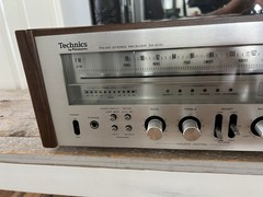 Vintage Late 1970’s Technics SA-600 FM/AM Stereo Silver Face Wood Receiver