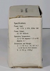 Vintage Panasonic AC Adapter JL-066A for Panasonic Calculator JE-614P & JE-620P