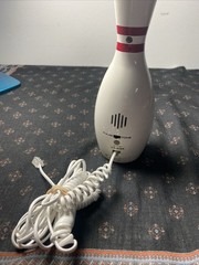Vintage AMF Bowling Pin Telephone White Red & Black Bowl Pin W/ Cord ~ Untested