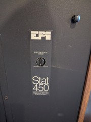 Epicure EPI Stat 450 Electrostatic Speakers, Superior Music Performance