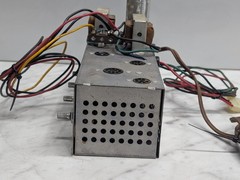 Vintage Tube Audio Amplifier Chassis Project 4-Knob Amp Untested Parts/Repair