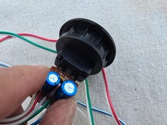 Original Pioneer Speaker Terminal with Crossover and Wiring From CS-M551