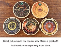 Old Antique Wood Sky King Vintage Tube Radio – Restored & Working w/ Green Eye