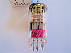 TUNGSRAM E88CC/6DJ8 VACUUM TUBE BALANCED TV-7 TESTED.