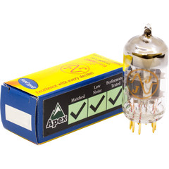12AU7 / ECC82, JJ Electronics, Apex Matched & Performance Tested, Gold Pin