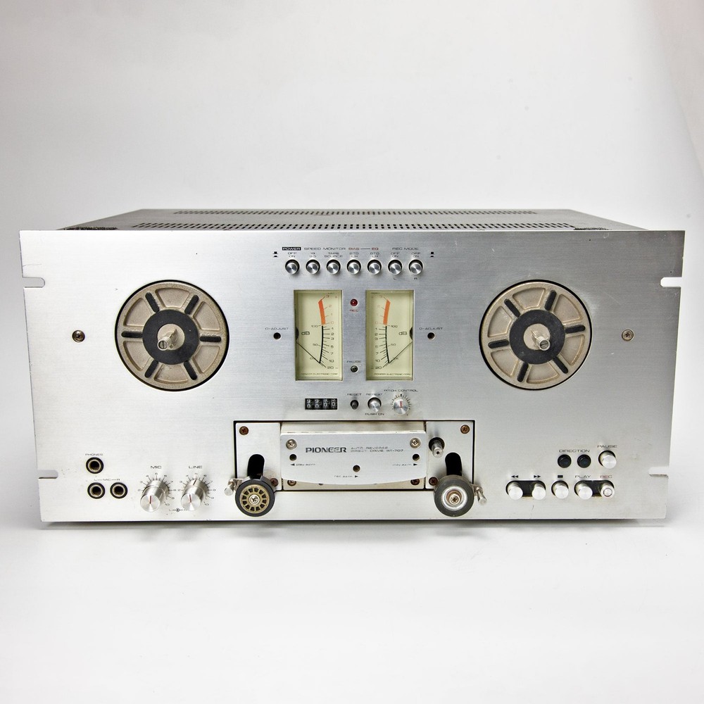 Pioneer RT-707 Reel to Reel Tape Deck Rack Mount Direct Drive