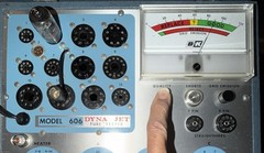 GE 7025 / 12AX7A / ECC83 O Getter BALANCED for Emissions Great Logos