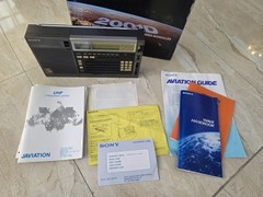 SONY ICF-2001D World Band Radio Tuner Receiver (With Box And Paper)
