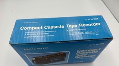 Radio Shack CTR-85 Realistic Cassette Tape Recorder w/Voice Actuation-NIB
