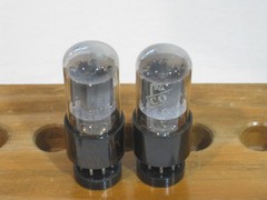 Brimar made 6SN7GT one pair electronic tubes