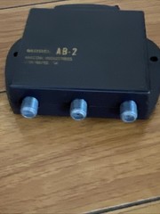 Macom Industries Model AB-2 Vintage Video Cable Control Box Untested As-Is