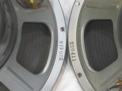 Jensen H222 coaxial speaker drivers Matching pair