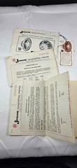 Vintage Jensen Type C Cabinet K-210 Coaxial Speaker w/ Original Manuals & Tags
