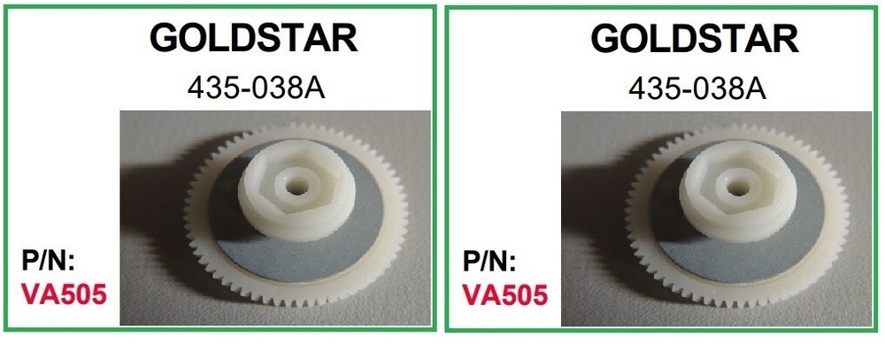 2 PRB VA505 VCR Video Idler Wheel for Goldstar 435-038A and Others