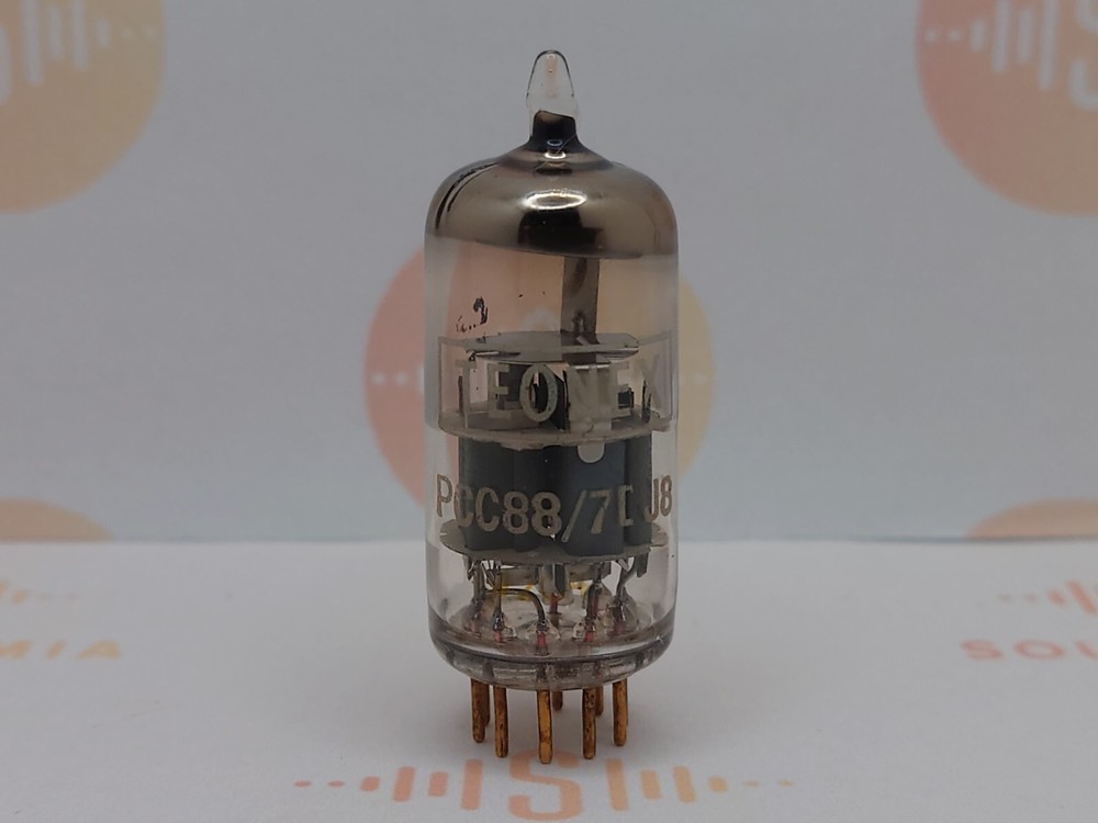 1x Philips PCC88 7DJ8 O-getter – Teonex Label – Heerlen, Netherlands 1962