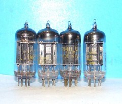type 6C4 Philco 4 radio audio amplifier vintage vacuum tubes valve tested EZ90