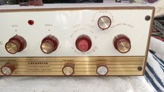 Vintage Lafayette KT-600 12AX7 Tube Preamplifier Works